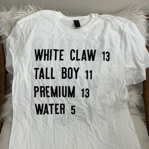 White Claw funny shirt